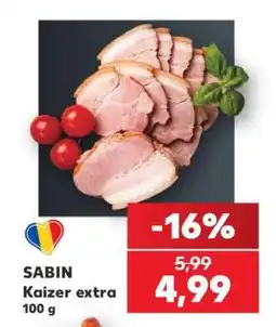 Kaufland SABIN Kaizer extra Ofertă