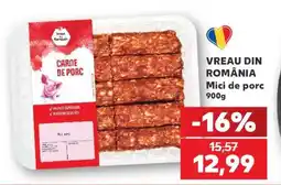 Kaufland Mici de porc Ofertă