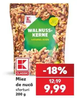 Kaufland Miez de nucă sferturi 200 g Ofertă