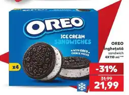 Kaufland OREO ÎNGHEȚATĂ SANDWICH Ofertă