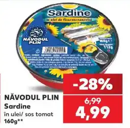 Kaufland NĂVODUL PLIN Sardine Ofertă