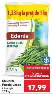 Kaufland EDENIA Fasole verde întreagă Ofertă