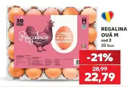 Kaufland REGALINA OUĂ M Ofertă