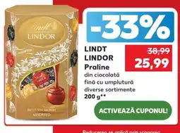 Kaufland Lindt Lindor Praline Ofertă