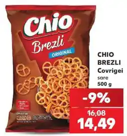 Kaufland CHIO BREZLI Covrigei Ofertă