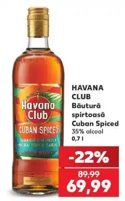 Kaufland HAVANA CLUB Băutură spirtoasă Cuban Spiced Ofertă