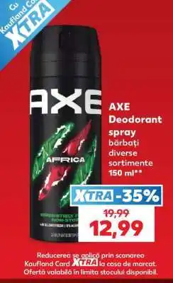 Kaufland AXE Deodorant spray Ofertă