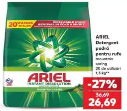 Kaufland ARIEL Detergent pudră pentru rufe Ofertă