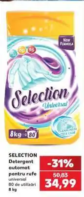 Kaufland SELECTION Detergent automat pentru rufe Ofertă
