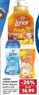 Kaufland LENOR/ LENOR FRESH Perle/ Balsam Ofertă