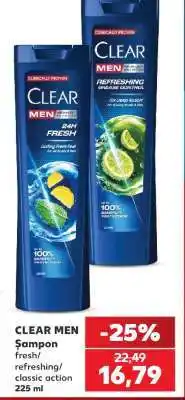 Kaufland CLEAR MEN Şampon Ofertă