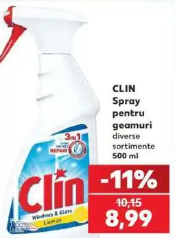 Kaufland CLIN Spray pentru geamuri Ofertă