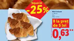 Lidl Mini-Croissant Ofertă
