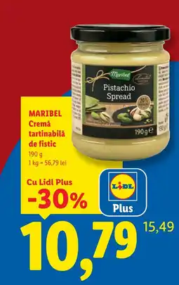 Lidl Maribel cremă tartinabilă de fistic Ofertă