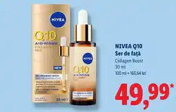 Lidl Nivea q10 ser de față Ofertă