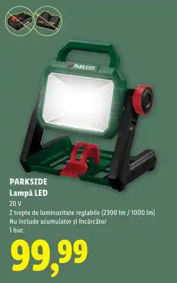 Lidl Parkside lampă led Ofertă