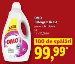 Lidl Omo detergent lichid Ofertă