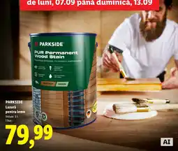 Lidl Parkside lazură pentru lemn Ofertă