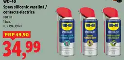 Lidl Wd-40 spray siliconic vaselină / contacte electrice Ofertă