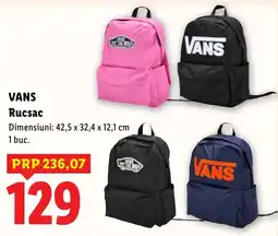 Lidl Vans rucsac Ofertă