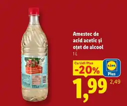 Lidl Lidl amestec de acid acetic și oțet de alcool Ofertă