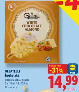 Lidl Gelatelli înghețată Ofertă