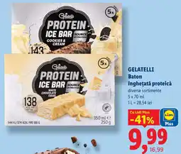 Lidl Gelatelli baton înghețată proteică Ofertă