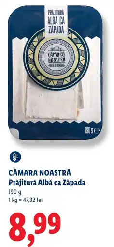 Lidl Cămara Noastră Prăjitură Albă ca Zăpada Ofertă