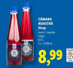 Lidl Cămara Noastră Sirop Ofertă
