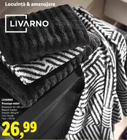 Lidl Livarno prosoape mâini Ofertă
