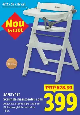 Lidl Safety 1st Scaun de masă pentru copii Ofertă