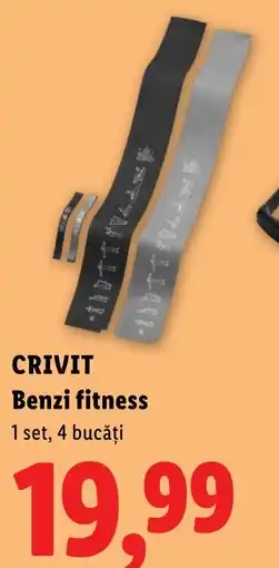 Lidl Crivit benzi fitness Ofertă