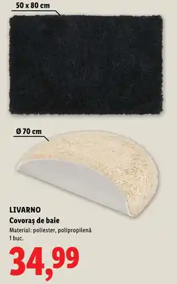 Lidl Livarno covoraș de baie Ofertă