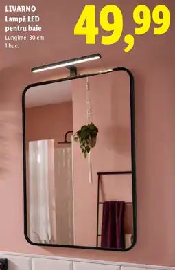 Lidl Livarno lampă led pentru baie Ofertă