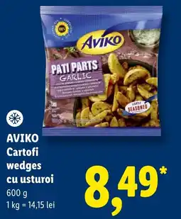 Lidl Aviko cartofi wedges cu usturoi Ofertă