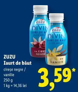 Lidl Zuzu iaurt de băut Ofertă