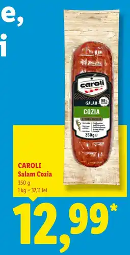 Lidl Caroli Salam Cozia Ofertă