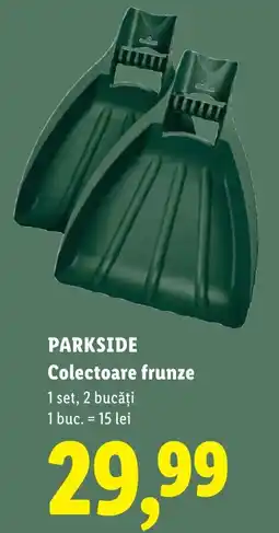 Lidl Parkside colectoare frunze Ofertă