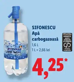 Lidl Sifonescu Apă carbogazoasă Ofertă