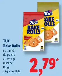 Lidl Tuc bake rolls Ofertă