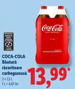 Lidl Coca-Cola Băutură răcoritoare carbogazoasă Ofertă