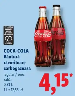 Lidl Coca-Cola Băutură răcoritoare carbogazoasă Ofertă