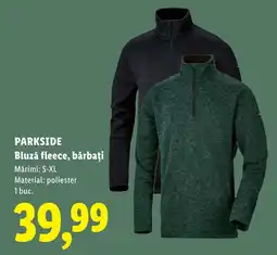 Lidl Parkside bluză fleece, bărbați Ofertă