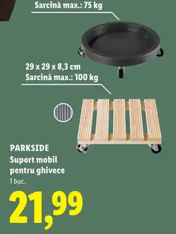 Lidl Parkside Suport mobil pentru ghivece Ofertă