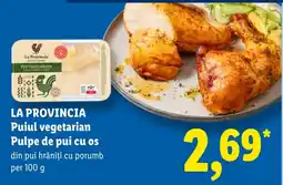 Lidl La Provincia Puiul vegetarian Ofertă