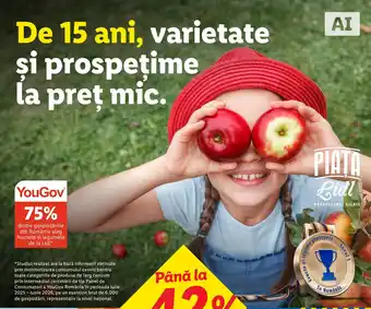 Lidl fructe și legume proaspete