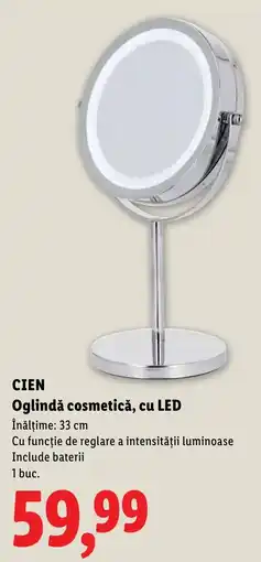 Lidl Cien oglindă cosmetică cu led Ofertă