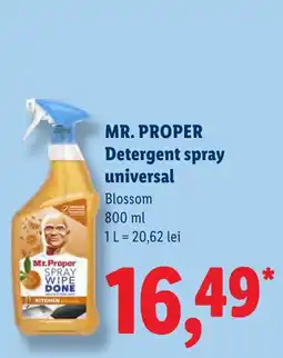 Lidl Mr. Proper detergent spray universal Ofertă