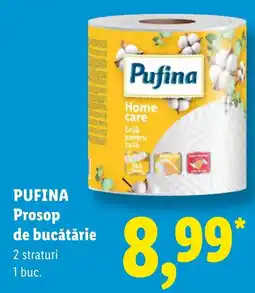 Lidl Pufina prosop de bucătărie Ofertă