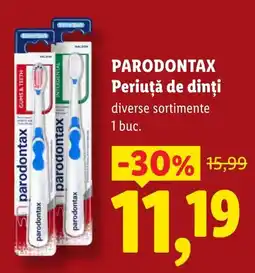 Lidl Parodontax periua de dinți Ofertă